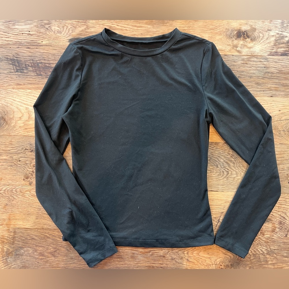 Trendy Queen Black Long Sleeve Top